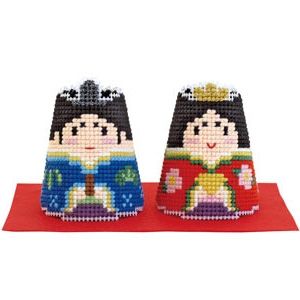 オリムパス オリムパス かわいいひなまつり おひなさま クロス ステッチ 9039
