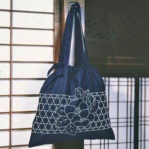 オリムパス オリムパス 刺し子キット ショルダーバッグ 紺 41