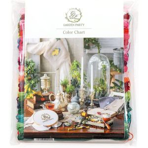 オリムパス オリムパス GARDEN PARTY 刺しゅう糸セット スプール付 トロピカルガーデン GP-50C