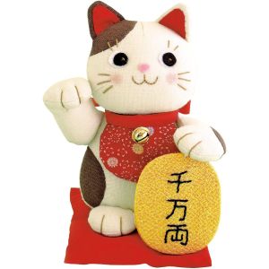 オリムパス オリムパス パッチワークキット ぬいぐるみ 福々招き猫 PA-565