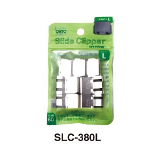 オート OHTO オート SLC-380L スライドクリッパー L シルバー 7個