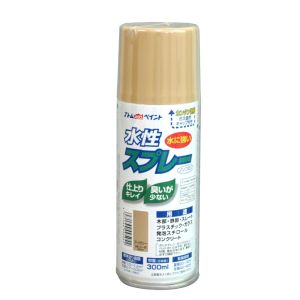 アトムペイント アトムペイント 水性スプレー 300ml アイボリー