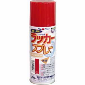 アトムペイント アトムペイント 00001-09953 ラッカースプレーE 300ML 赤