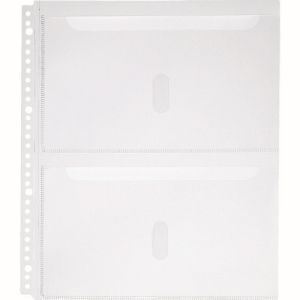 キングジム KING JIM キングジム 2630 PA A4S取扱説明書ファイル用ポケット 30穴 2段タイプ