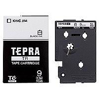 キングジム KING JIM キングジム TC9S テプラ TRテープ 白ラベル