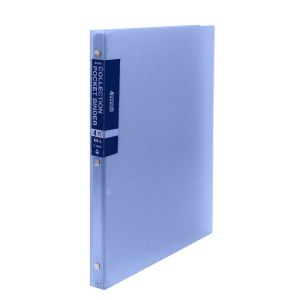 コレクト コレクト F-1044-CBL コレクションポケットバインダー 4穴 薄型