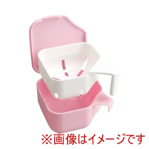 紀陽除虫菊 紀陽除虫菊 309988 239-003990-00 デントクリアカップ 入れ歯洗浄用 ピンク