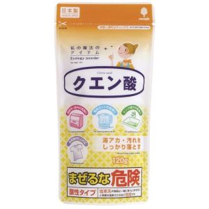 紀陽除虫菊 紀陽除虫菊 クエン酸 120g K-9010