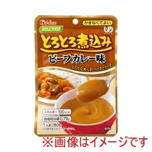 ハウスギャバン ハウスギャバン 528213 091223 やさしくラクケア とろとろ煮込み ビーフカレー味 80g