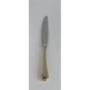 小林工業 小林工業 ラッキーウッド No.18400 18-10 ステンレス フレンチアクセント金彩 フルーツナイフ 最中柄 183x16