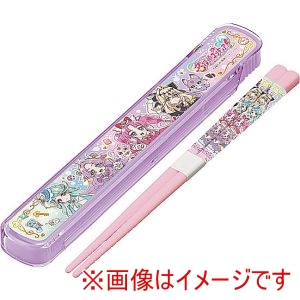 小森樹脂 小森樹脂 名探偵プリキュア 箸 箸箱 セット 16.5cm 2608