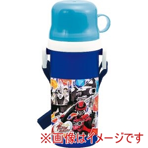 小森樹脂 小森樹脂 超宇宙刑事ギャバンインフィニティ コップ付き 直飲み プラ ボトル 500ml 2912