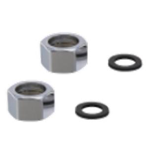 カクダイ KAKUDAI カクダイ 0673 13 16.8Φ用 フレキパイプ用フクロナット EPDMパッキン付 2個入1セット メーカー直送 代引不可 北海道沖縄離島不可