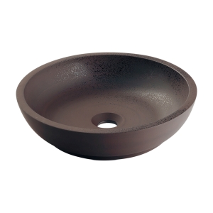 カクダイ KAKUDAI カクダイ 493-253-M 丸型手洗器 黒茶