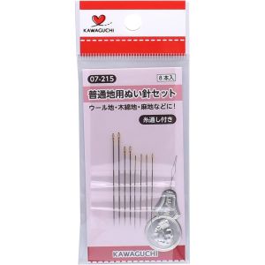 カワグチ KAWAGUCHI KAWAGUCHI 普通地用ぬい針セット 8本入 TK07215 カワグチ