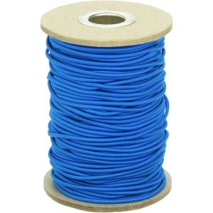 川村製紐工業 金天馬 ネオンカラーゴム 丸ゴム 2mm 50m巻 ボビン巻 BL ネオンブルー KW93069 川村製紐工業