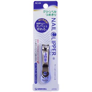 グリーンベル GREEN BELL グリーンベル NC-134 ゴールド爪切S ブルー