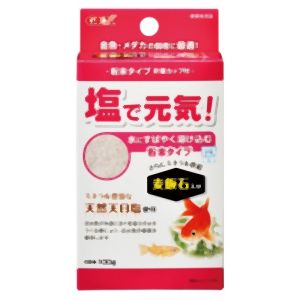 ジェックス GEX ジェックス 塩で元気 100g 熱帯魚 金魚