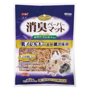 ジェックス GEX ジェックス ハムキュート 消臭ペーパーマット 400g ハムスター ハリネズミ 床材