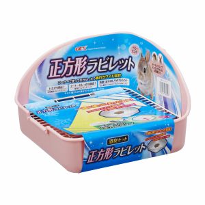 ジェックス GEX ジェックス ヒノキア 正方形ラビレット消臭セット ベビーピンク うさぎ兎ウサギ トイレタリー