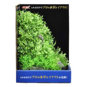 ジェックス GEX ジェックス 癒し水景 アクアキャンバス プランツM 約幅13.5×奥行13×高さ17.5cm熱帯魚アクアリウム水草