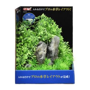 ジェックス GEX ジェックス 癒し水景 アクアキャンバス F-L 約幅14.5×奥行14.5×高さ17.5cm熱帯魚アクアリウム水草