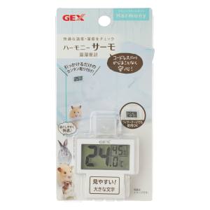 ジェックス GEX ジェックス ハーモニーサーモ 温湿度計