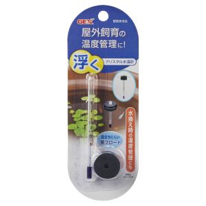 ジェックス GEX ジェックス 浮くクリスタル水温計 8154130