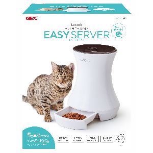 ジェックス GEX ジェックス Lacook ペット用自動給餌器 EASY SERVER