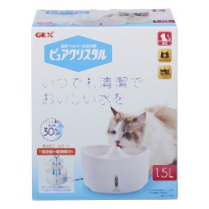 ジェックス GEX ジェックス ピュアクリスタル 1.5L 猫用 ホワイト