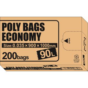 オルディ ORDIY オルディ PBE-K90-200 ポリバッグ エコノミー200枚BOX
