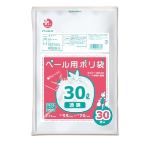 オルディ ORDIY オルディ ペール用ポリ袋30L 透明