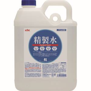 古河薬品工業 KYK 古河薬品工業 05-041 精製水 4L