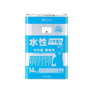 カンペハピオ KANSAI カンペハピオ 水性ツヤあり建物用PRO 白 14kg
