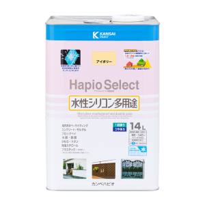カンペハピオ KANSAI カンペハピオ ハピオセレクト アイボリー 14L
