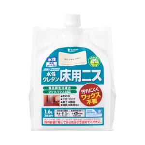 カンペハピオ KANSAI カンペハピオ 水性ウレタン床用ニス 3分つや透明 1.6L