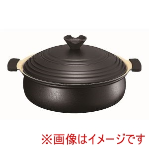 カクセー Kakusee カクセー 軽楽御膳 かるらごぜん IH対応セラミックコーティング卓上鍋 24cm KG-05