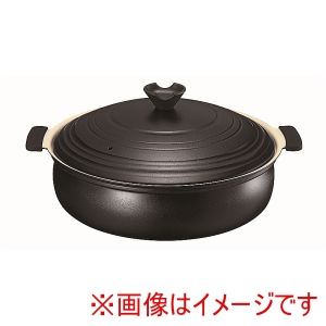 カクセー Kakusee カクセー 軽楽御膳 かるらごぜん IH対応セラミックコーティング卓上鍋 28cm KG-06