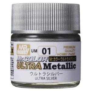 GSIクレオス ミスターホビー UM01 Mr.カラー ウルトラメタリック ウルトラシルバー GSI クレオス