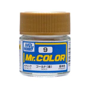 GSIクレオス ミスターホビー C9 Mr.カラー ゴールド 金 10ml 10ml GSI クレオス