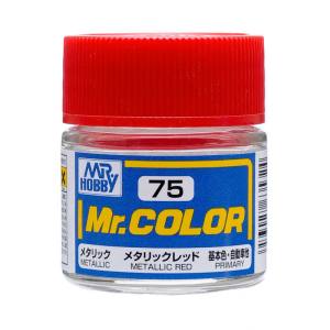 GSIクレオス ミスターホビー C75 Mr.カラー メタリックレッド 10ml GSI クレオス