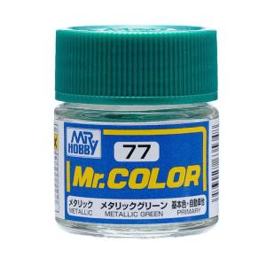 GSIクレオス ミスターホビー C77 Mr.カラー メタリックグリーン 10ml GSI クレオス