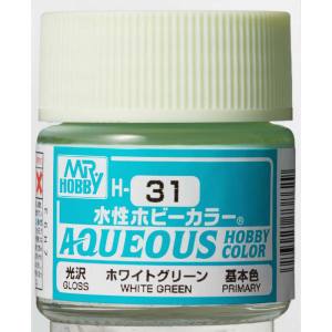 GSIクレオス ミスターホビー H31 水性ホビーカラー ホワイトグリーン 10ml GSI クレオス