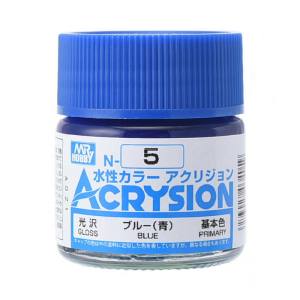 GSIクレオス ミスターホビー N005 新水性カラー アクリジョンカラー ブルー 青 GSI クレオス