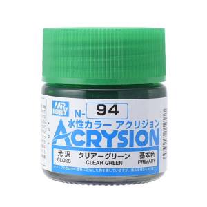 GSIクレオス ミスターホビー N094 新水性カラー アクリジョンカラー クリアーグリーン GSI クレオス