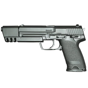 クラウンモデル スライドストップ USP マッチ エアーコッキング ハンドガン クラウンモデル