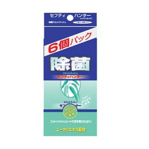 コットンラボ セーフティハンター 除菌ウエットティッシュ ハンディタイプ 10枚入×6パック コットンラボ