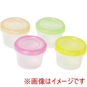 サンコープラスチック サンコープラスチック エブリーパックNo.1 浅型 4P カラフル