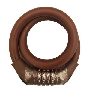 サギサカ SAGISAKA サギサカ 極太ダイヤルロック 60cm ブラウン 43987
