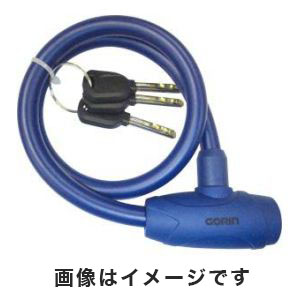 五輪工業 ゴリン GORIN ゴリン GR ウェーブワイヤー錠 60cm BL 70184 227W GORIN 五輪工業
